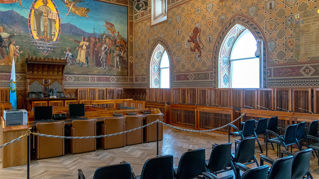 San Marino Parliament Interior