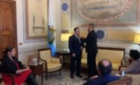 Cavaliere Professor Nadey Hakim receives the Order of Saint Agatha