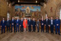 Rt Hon Theresa May MP receives the Order of Saint Agatha