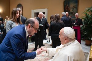Consul Bragagni met Pope Francis