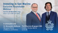 Investing in San Marino: Exclusive Round Table Webinar