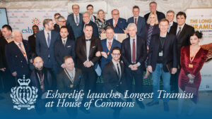 Longest Tiramisù Guinness World Record Attempt at the House of Commons