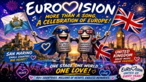 Eurovision — United by Music and Another Cooperation Project between San Marino&UK
